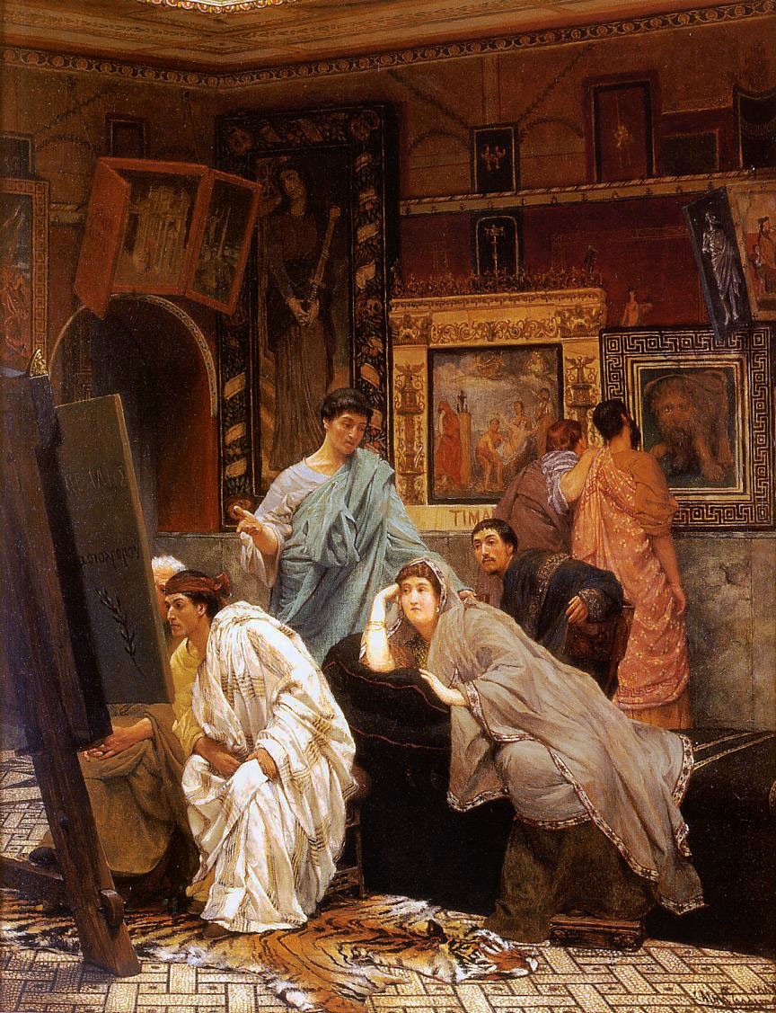Sir Lawrence Alma-Tadema - Collection de peintures a l'epoque d'Auguste.JPG